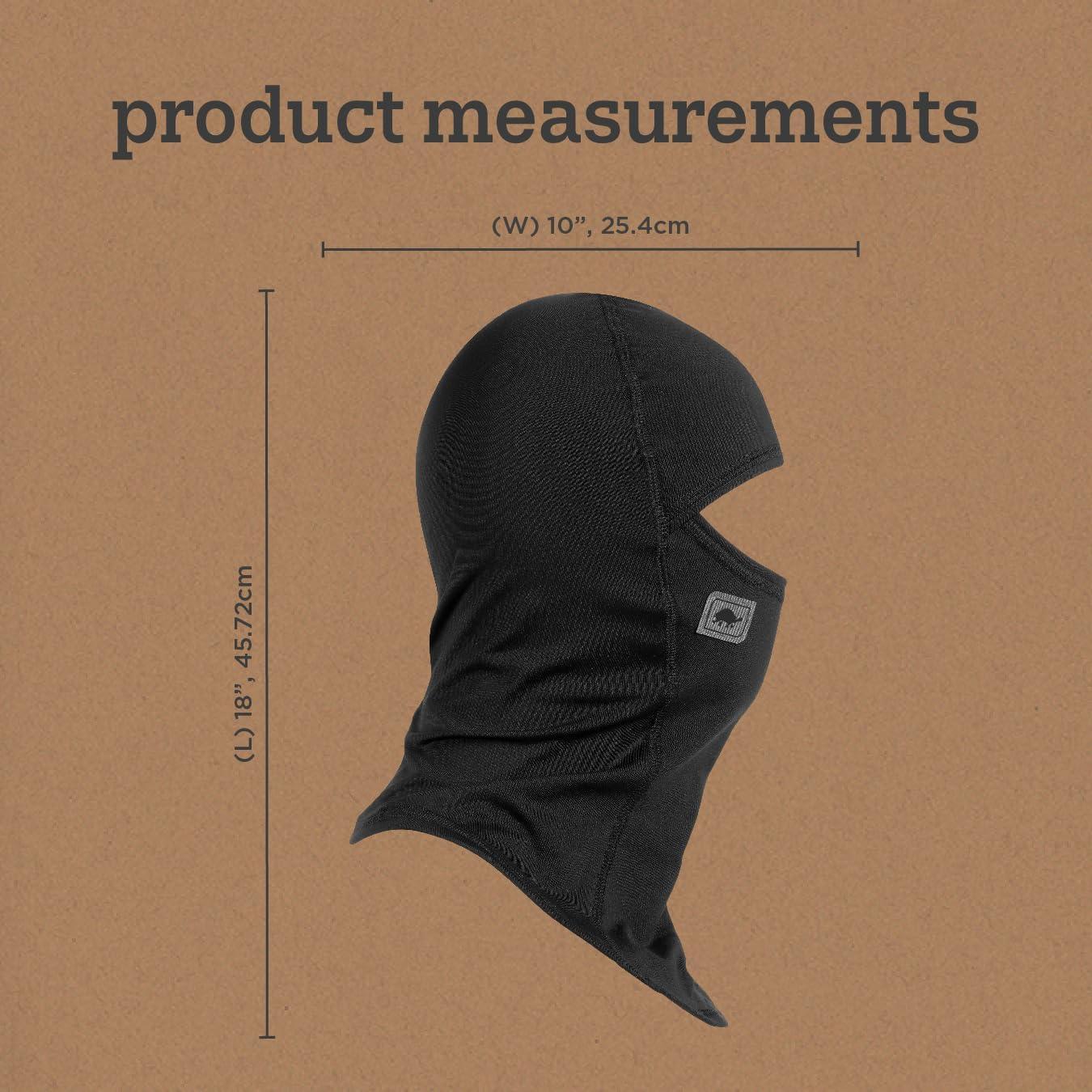 image:imageTurtle Fur Youth Comfort Shell UV MaxClava Lightweight Balaclava Ages 712 Black