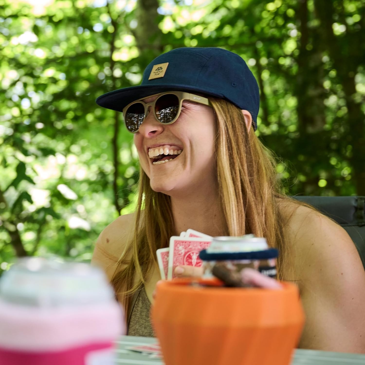 image:imageTurtle Fur Cairn 5 Panel Hat Hemp and Organic Cotton Baseball Cap with MoistureWicking Sweatband Buckle ClosureNavy