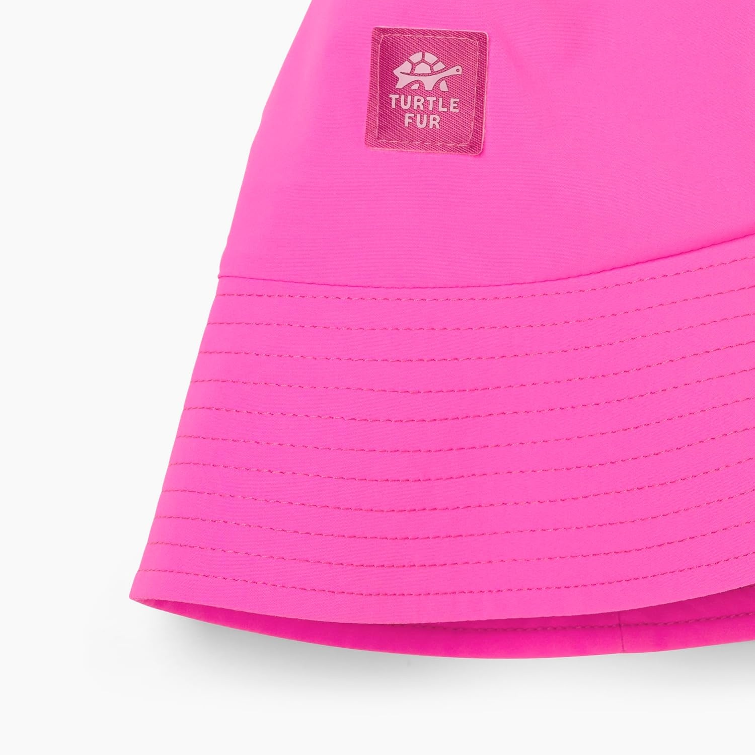 image:imageTurtle Fur Kids Sun Splash Sun Hat Colorful UPF 50 Bucket Hat Soft Lightweight 360 Protection from Sun and RainHot Hot Pink