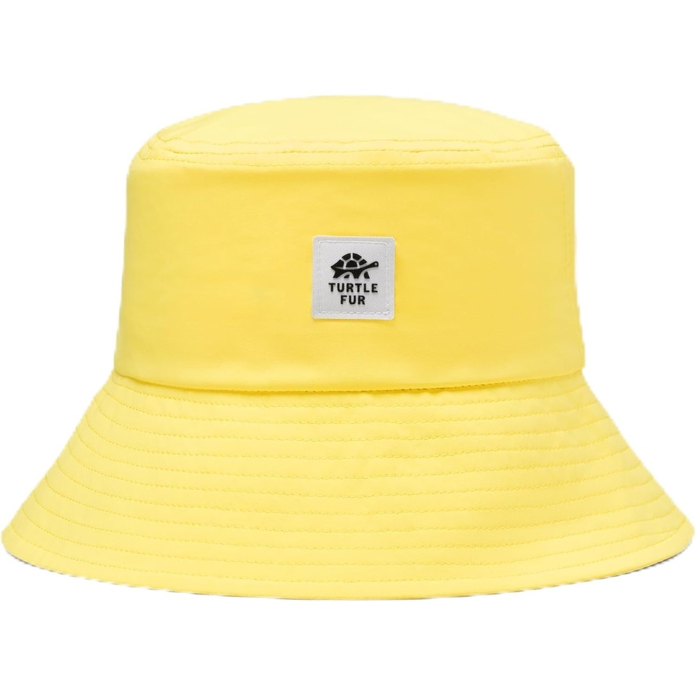 image:imageTurtle Fur Kids Sun Splash Sun Hat Colorful UPF 50 Bucket Hat Soft Lightweight 360 Protection from Sun and RainYellow